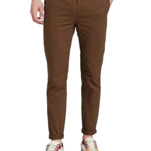 Symbol Men’s Casual Regular Fit Cotton Pants | Chinos | Trousers